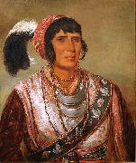 George Catlin portrait of Osceola Spain oil painting artist